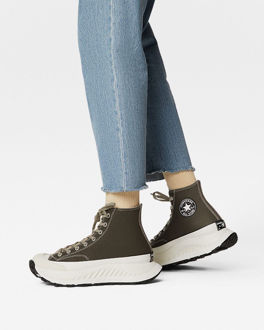 Women's Converse Chuck 70 AT-CX High Top Shoes Olive | AU 815E0H